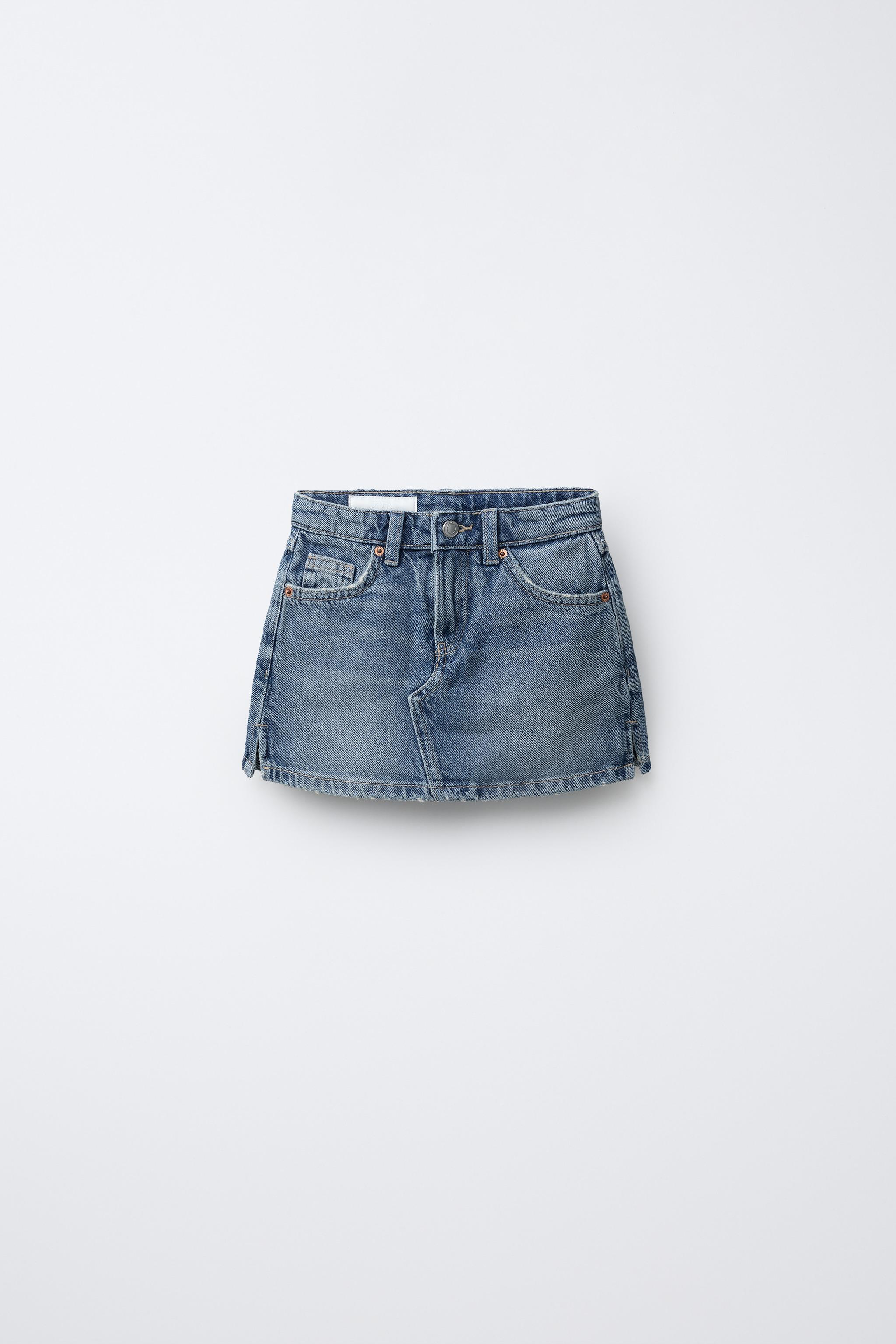 JUPE-SHORT EN DENIM